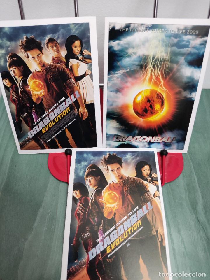Cinema: Dragon ball Evolution . 3 Fichas revista Accion cine