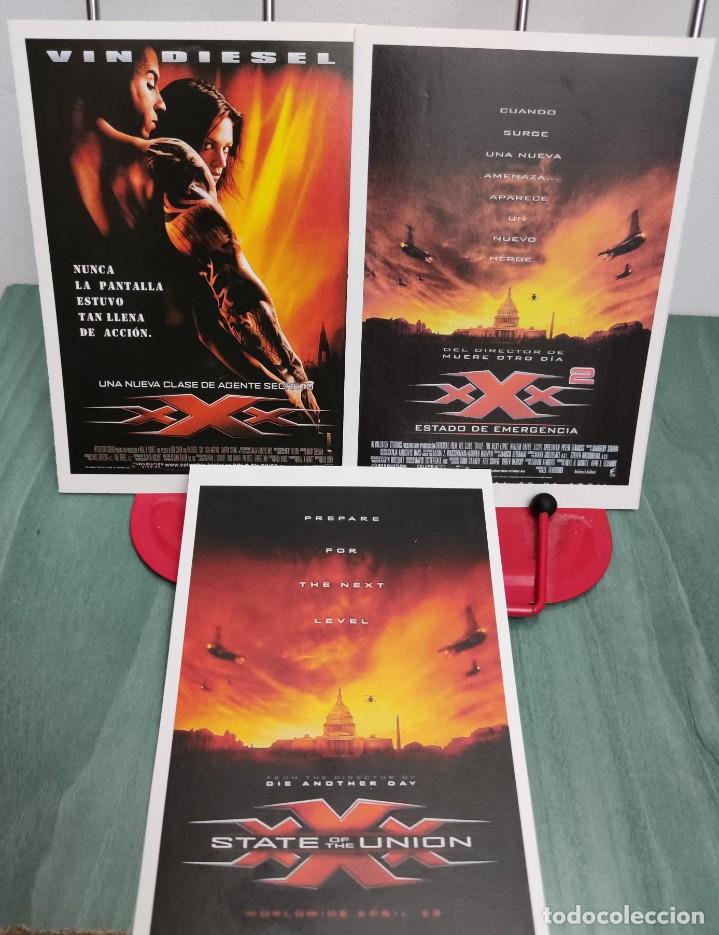 Cinema: xXx (Vin Diesel) y xXx 2 Estado de emergencia . 3 Fichas revista Accion cine