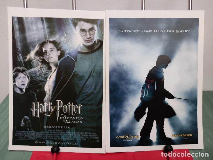 Cinema: Harry Potter 3 El prisionero de Azkaban y 4 El caliz de fuego . 2 Fichas revista Accion cine
