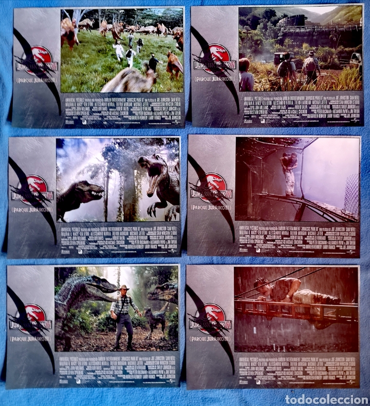 Cine: JURASSIC PARK III - 12 FOTOCROMOS NUEVOS