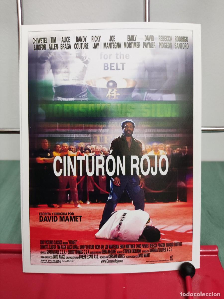 Cinema: Cinturon rojo . Ficha revista Accion cine