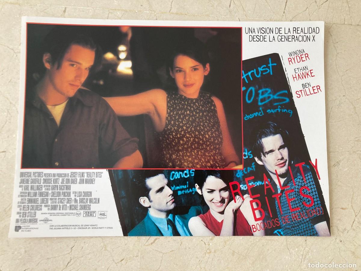 Cine: REALITY BITES / JUEGO ORIGINAL 12 FOTOCROMOS ESTRENO - COMPLETO / WINONA RYDER