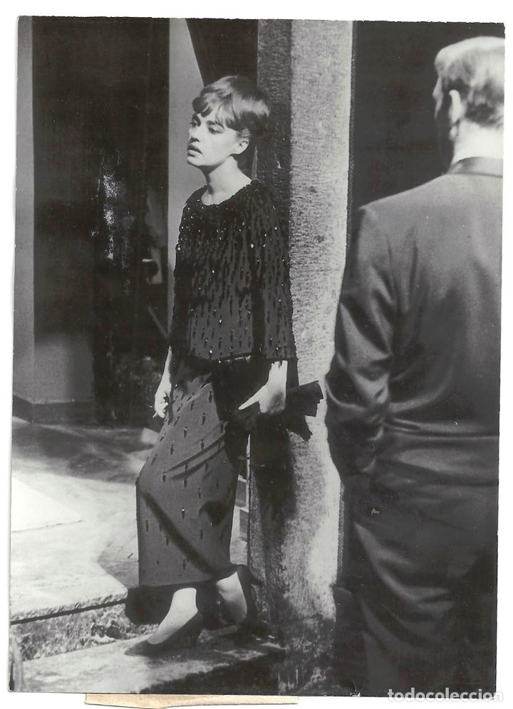 Kino: F32849 JEANNE MOREAU FOTO B/N ORIGINAL FRANCESA PRENSA