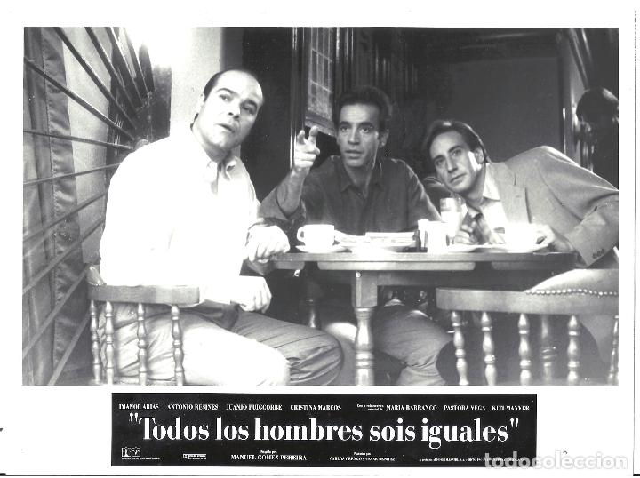 Cin&eacute;ma: F33018 RESINES IMANOL ARIAS PUIGCORBE TODOS LOS HOMBRES SOIS IGUALES FOTO B/N ORIGINAL ESPA&Ntilde;OLA