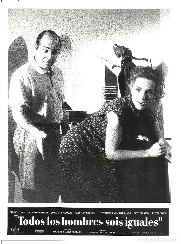 Cin&eacute;ma: F33019 ANTONIO RESINES CRISTINA MARCOS TODOS LOS HOMBRES SOIS IGUALES FOTO B/N ORIGINAL ESPA&Ntilde;OLA