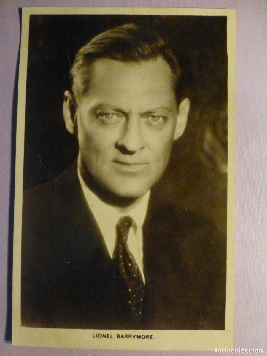 Cine: Foto Postal Actor Lionel Barrymore - Cine mudo A&ntilde;os 20&acute;s 30&acute;s, Picturegoer Serie 88 N&ordm; 314