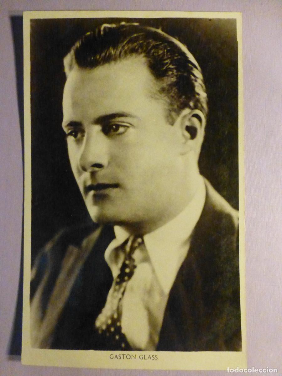 Cine: Foto Postal Actor Gaton Glass - Cine mudo A&ntilde;os 20&acute;s 30&acute;s, Picturegoer Serie 88 N&ordm; 33