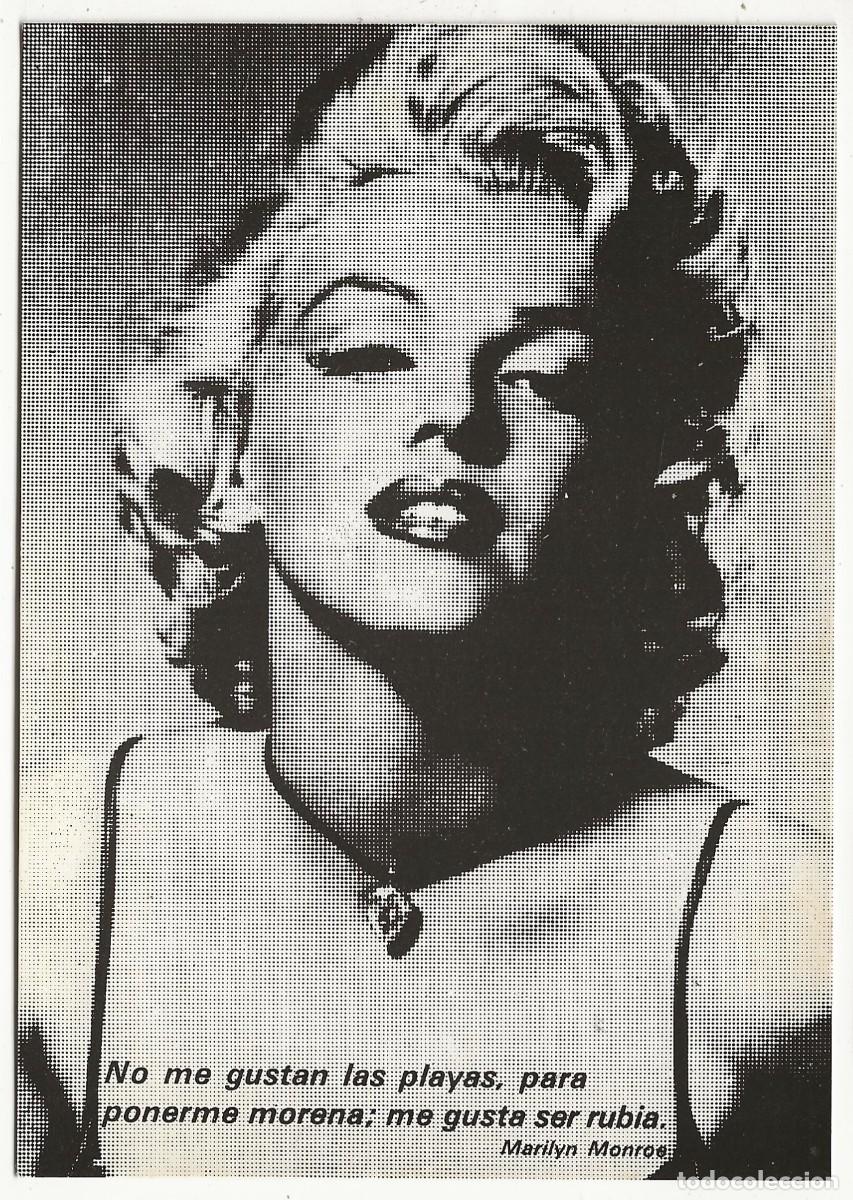 Cine: MARILYN MONROE - POSTAL