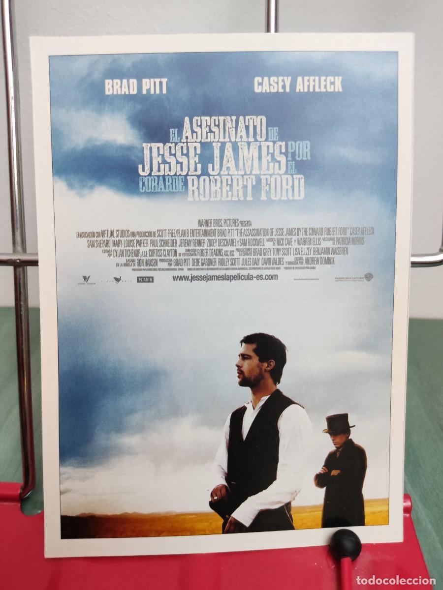 Cinema: El asesinato de Jesse James por el cobarde Robert Ford . Ficha revista Accion cine