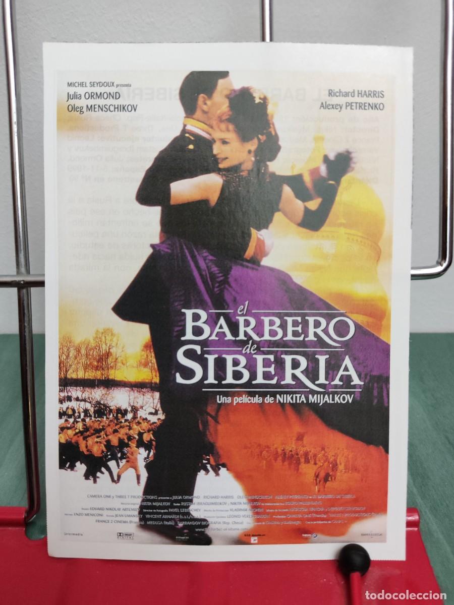Cinema: El barbero de Siberia . Ficha revista Accion cine