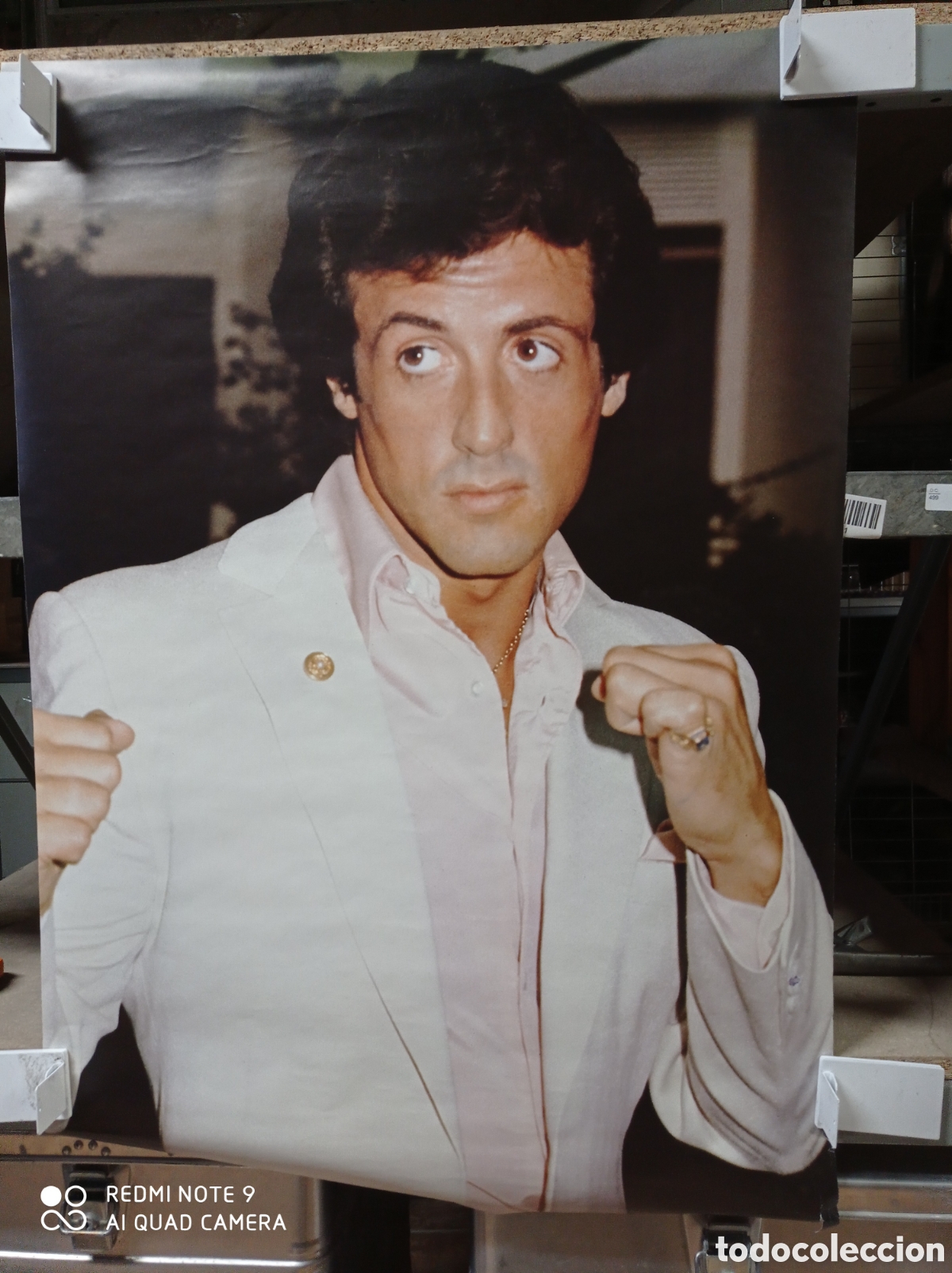 Cine: Poster de los a&ntilde;os 90 o anterior. Sylvester Stallone. Personality posters, U.K, united kingdom.