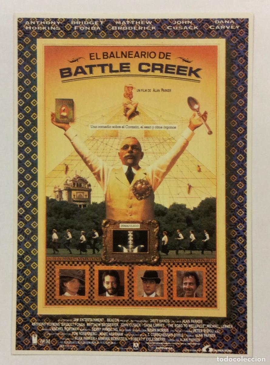 Kino: EL BALNEARIO DE BATTLE CREEK. POSTAL PROMOCIONAL DE LA PEL&Iacute;CULA. LAUREN FILMS.