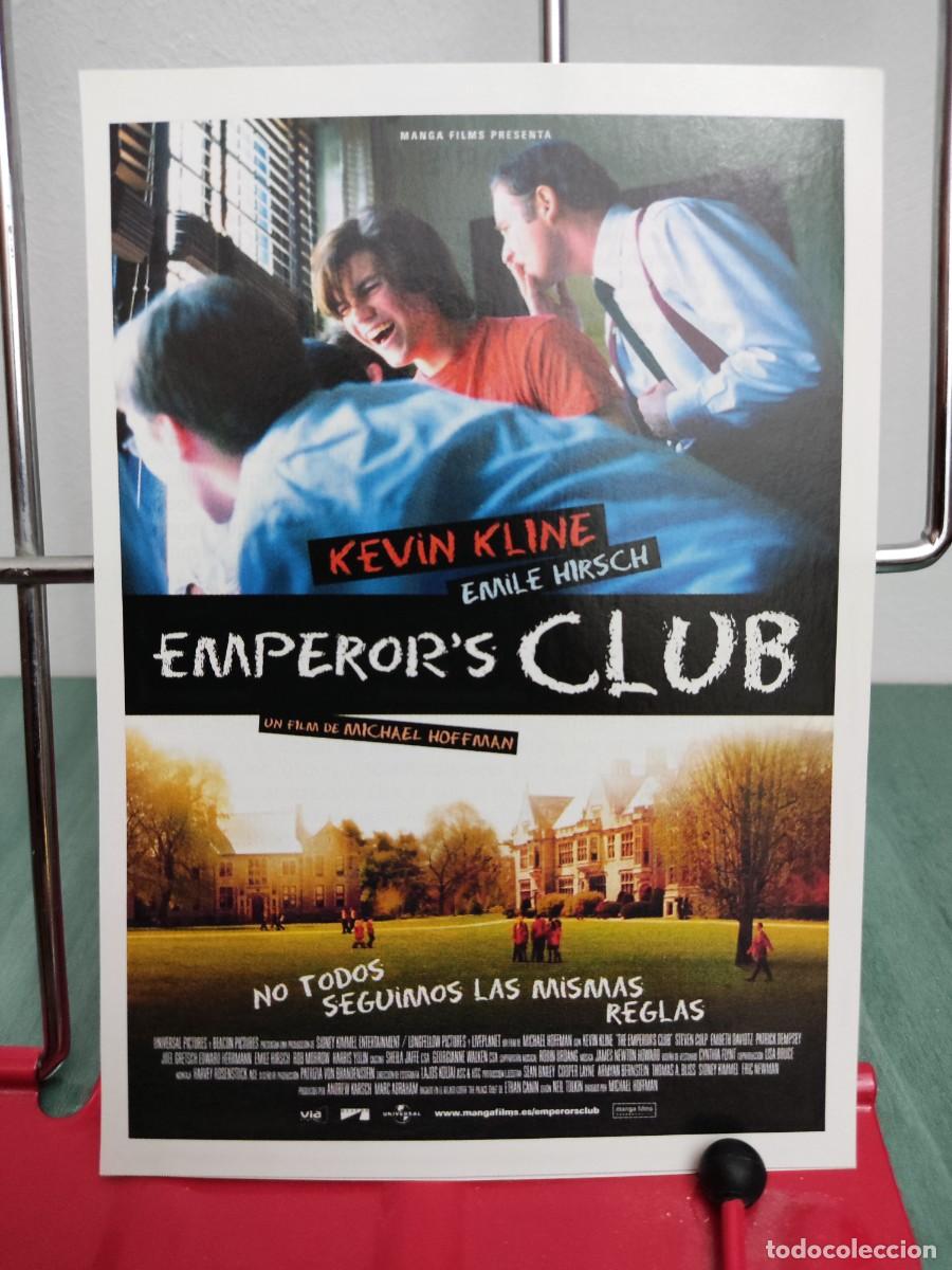 Cinema: El club de los emperadores (Emperor&acute;s club) . Ficha revista Accion cine