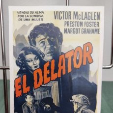 Cine: EL DELATOR . FICHA REVISTA ACCION CINE