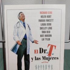 Cine: EL DR. T Y LAS MUJERES . FICHA REVISTA ACCION CINE