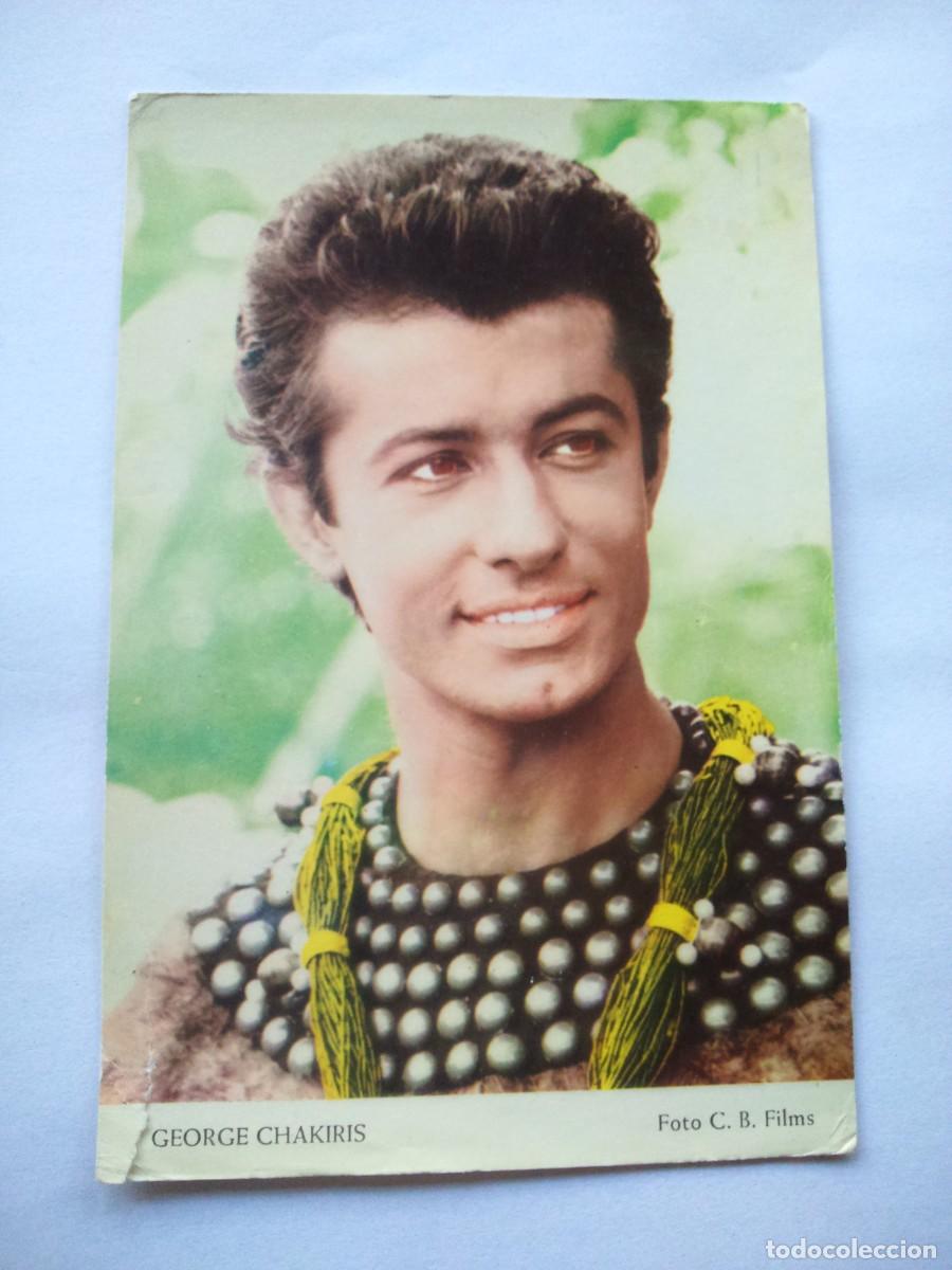 Cinema: FOTO - POSTAL - CROMO -- GEORGE CHAKIRIS -- C. B. FILMS --