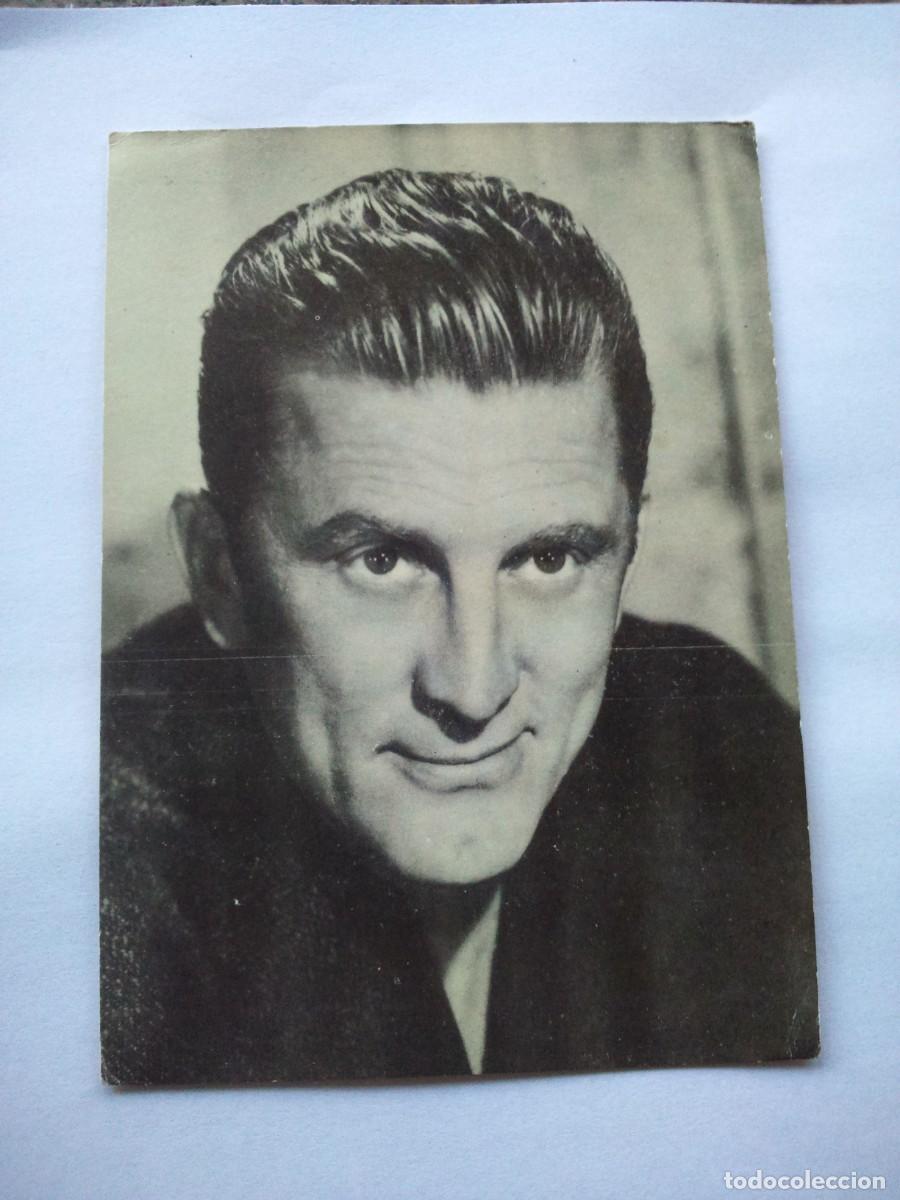 Cinema: FOTO - FICHA -- KIRK DOUGLAS -- OBSEQUIO ROMANTICA --