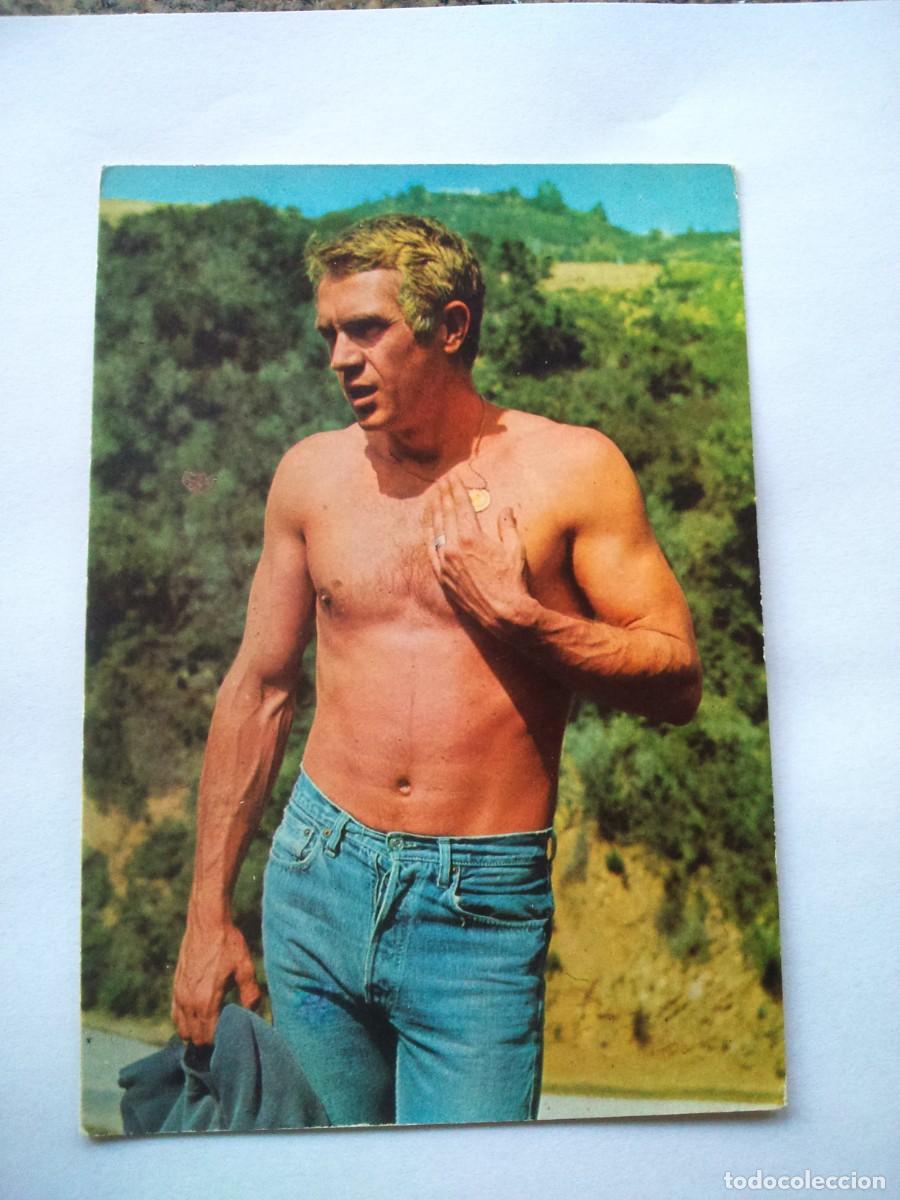 Cinema: FOTO - POSTAL -- STEVE Mc QUEEN -- OSCAR COLOR --