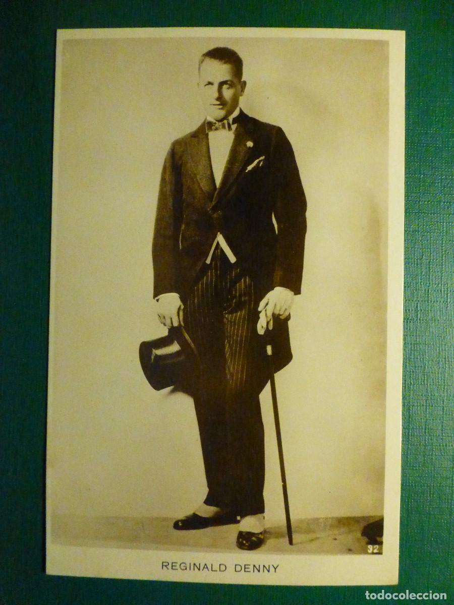 Cine: Foto Postal Actor Reginald Denny - Cine mudo A&ntilde;os 20&acute;s 30&acute;s - Sin editor