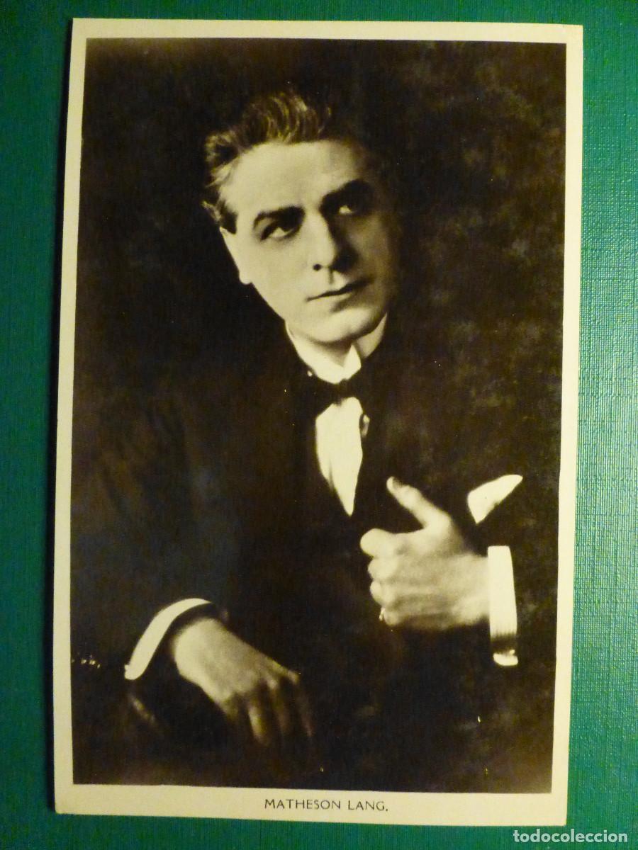 Cine: Foto Postal Actor Matheson Lang - Cine mudo A&ntilde;os 20&acute;s 30&acute;s, Picturegoer Serie 88 N&ordm; 87