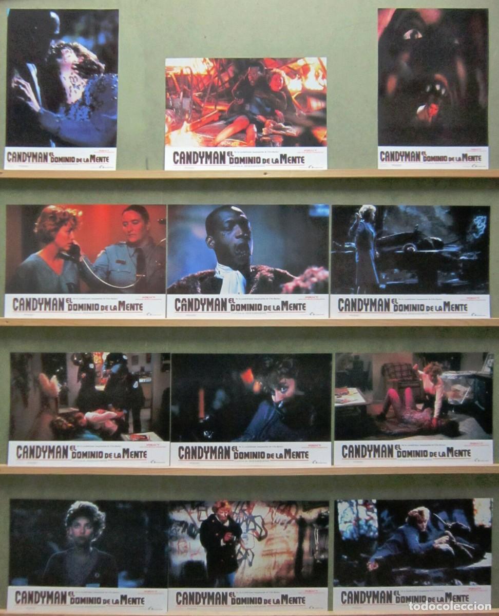 Cine: YC83D CANDYMAN VIRGINIA MADSEN CLIVE BARKER SET 12 FOTOCROMOS ORIGINAL ESTRENO