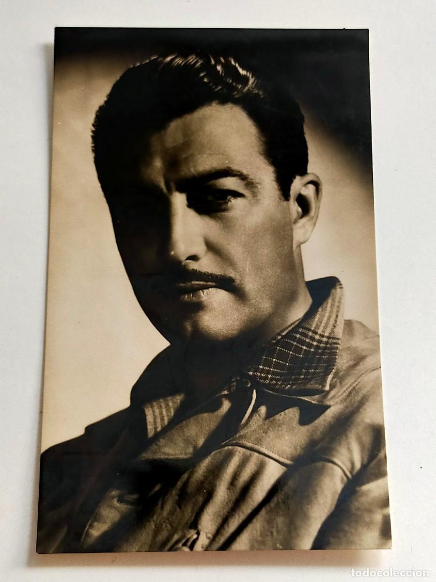 Cine: FOTO/POSTAL ORIGINAL A&Ntilde;OS 60: ROBERT TAYLOR - KORES / CARBOPLAN (PAPEL CARBON)