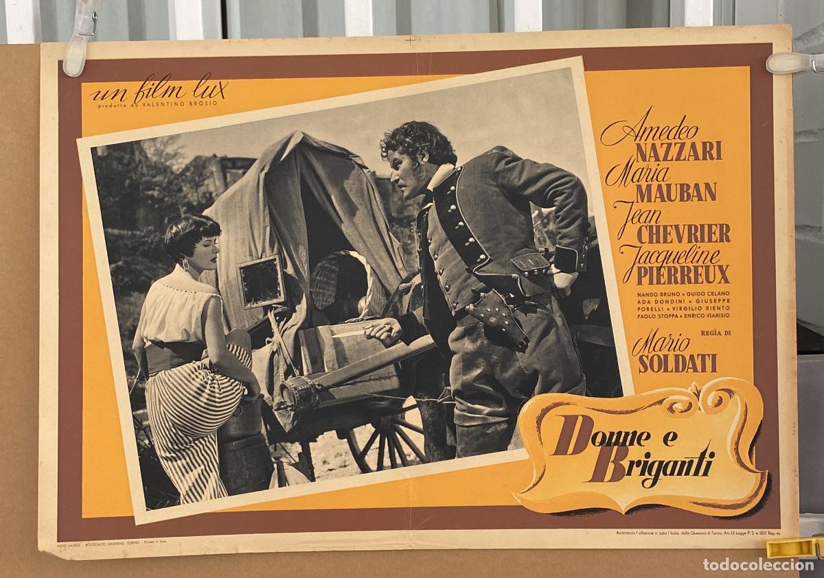 Kino: Donne e Briganti (mujeres y Bandidos. Fotocromo (35x50) Italiano para Cuba