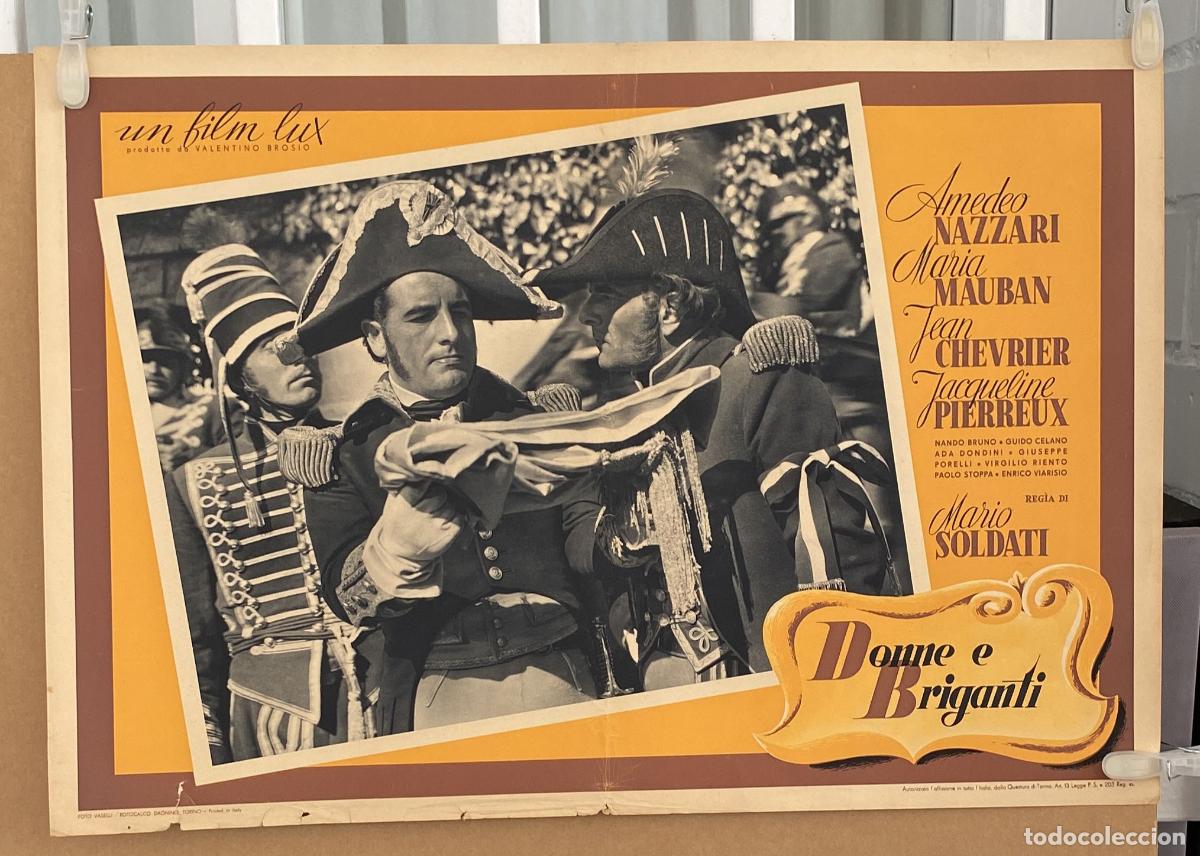 Kino: Donne e Briganti (mujeres y Bandidos. Fotocromo (35x50) Italiano para Cuba