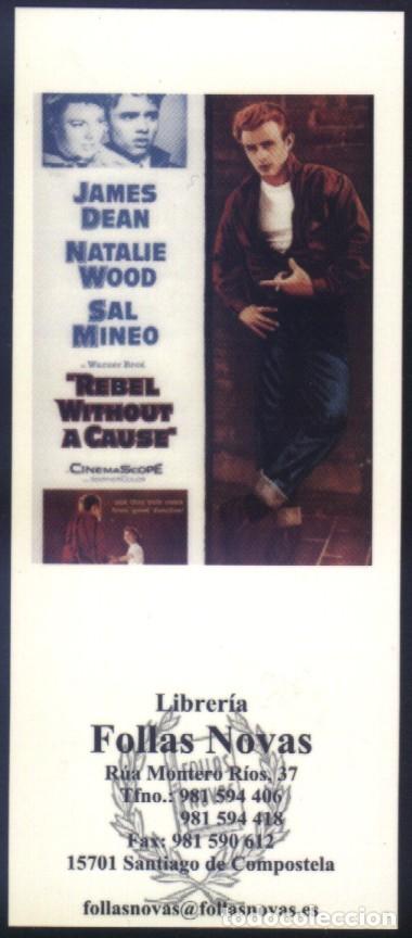 Cine: Q-10608- Rebel Without a Cause (Rebelde sin causa) (Peque&ntilde;o marcapaginas) James Dean - Natalie Wood