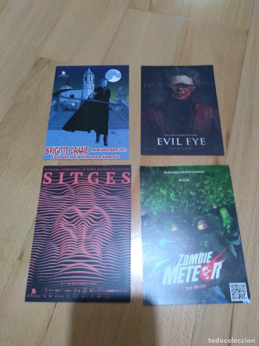 Cine: LOTE DE 10 POSTALES DEL FESTIVAL DE CINE FANT&Aacute;STICO DE SITGES