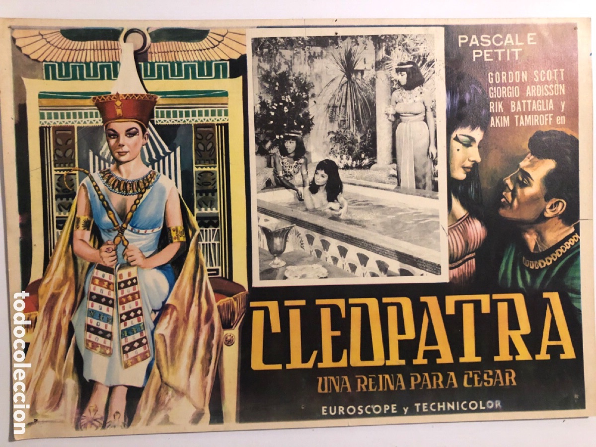 Cine: Fotocromo mexicano cleopatra pascale petit Gordon scott