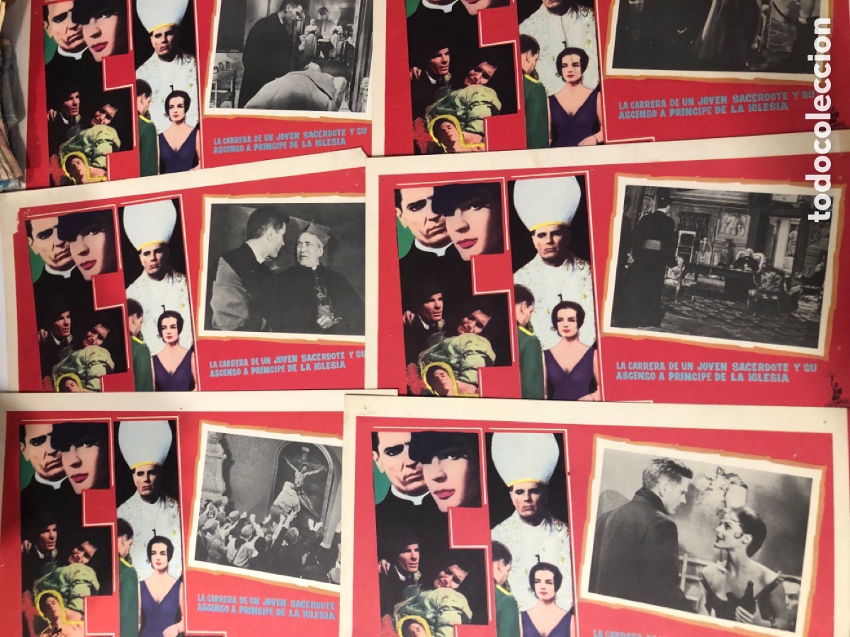 Cine: 6 fotocromos mexicanos el cardenal Romy schneider john huston