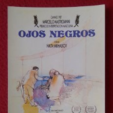 Cine: POST CARD POSTAL PELÍCULA FILM CINE OJOS NEGROS NIKITA MIKHALKOV MARCELLO MASTROIANNI CANNES 1987...