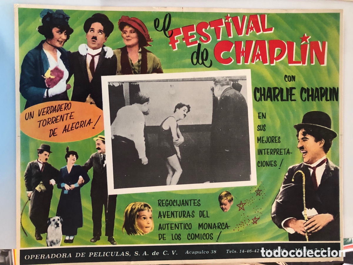 Cine: Fotocromo mexicano festival de charlie charles Chaplin