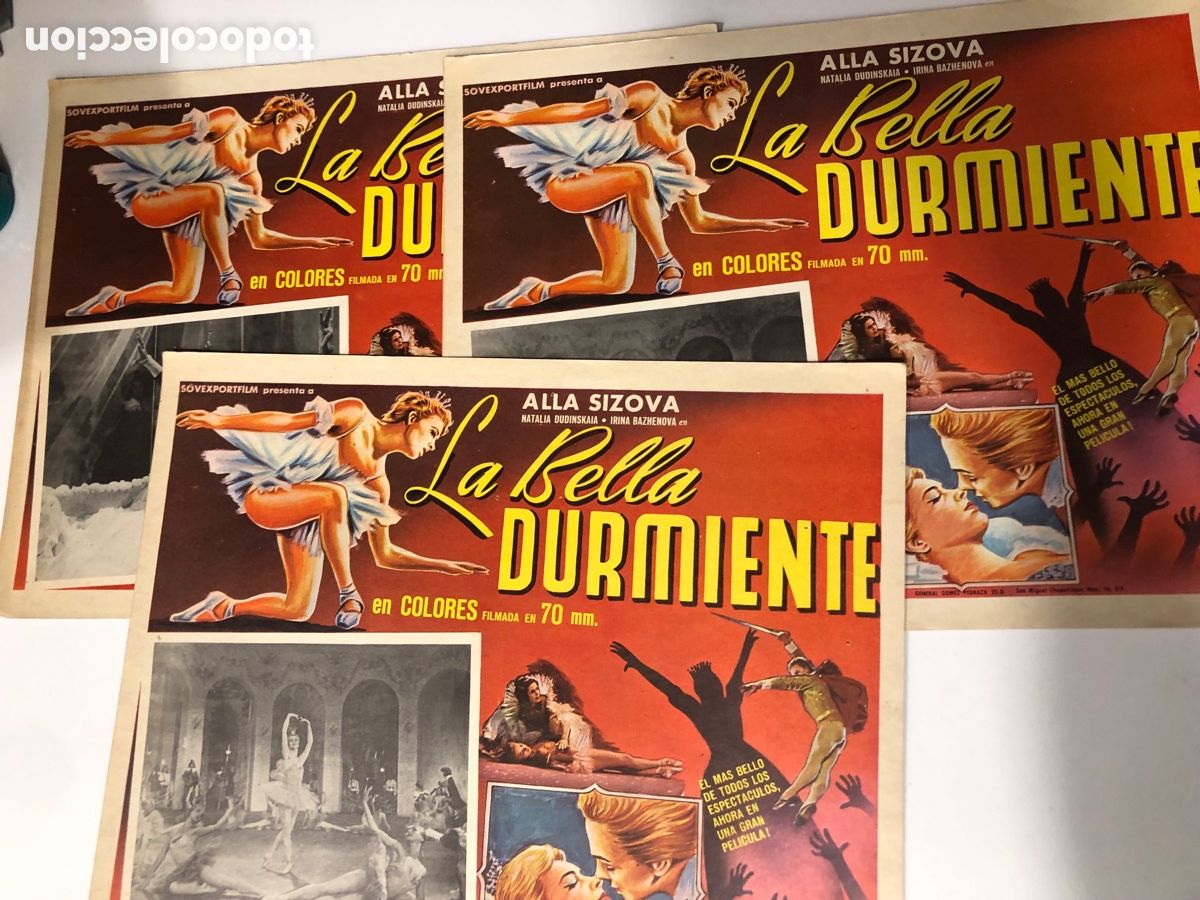 Cine: 3 fotocromos mexicanos la bella durmiente alla sizova natalia dudinskaia