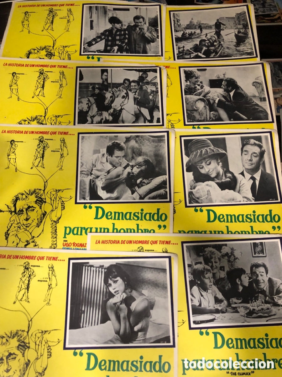 Cine: 8 fotocromos mexicanos muchas cuerdas para un viol&iacute;n ugo tognazzi stefania sandrelli