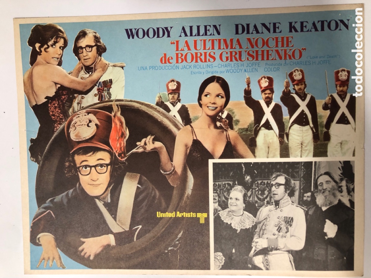 Cine: Fotocromo mexicano la &uacute;ltima noche de boris grushenko Woody allen