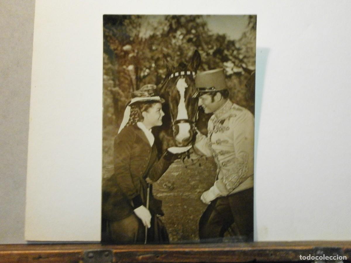 Cine: antigua postal original romy schneider y walther reyer