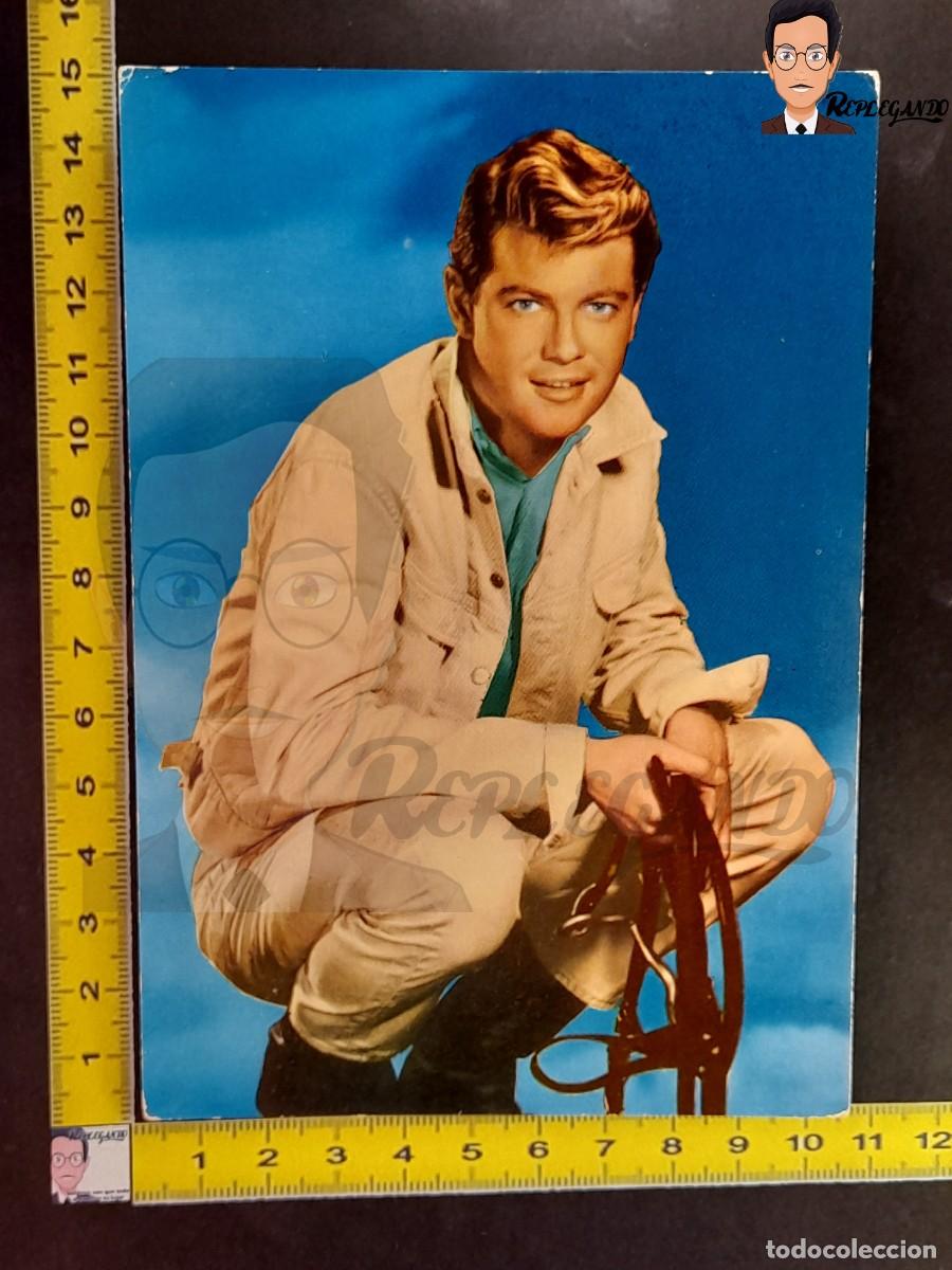 Kino: POSTAL ACTOR TROY DONAHUE - PALM SPRINGS WEEKEND - WARNER BROS - CYA - SIN CIRCULAR