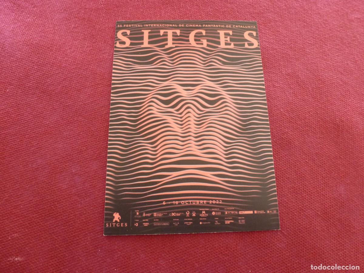 Cine: POSTAL (10 X 15) 55 FESTIVAL DE CINE FANTASTICO SITGES 6-16 OCTUBRE 2022