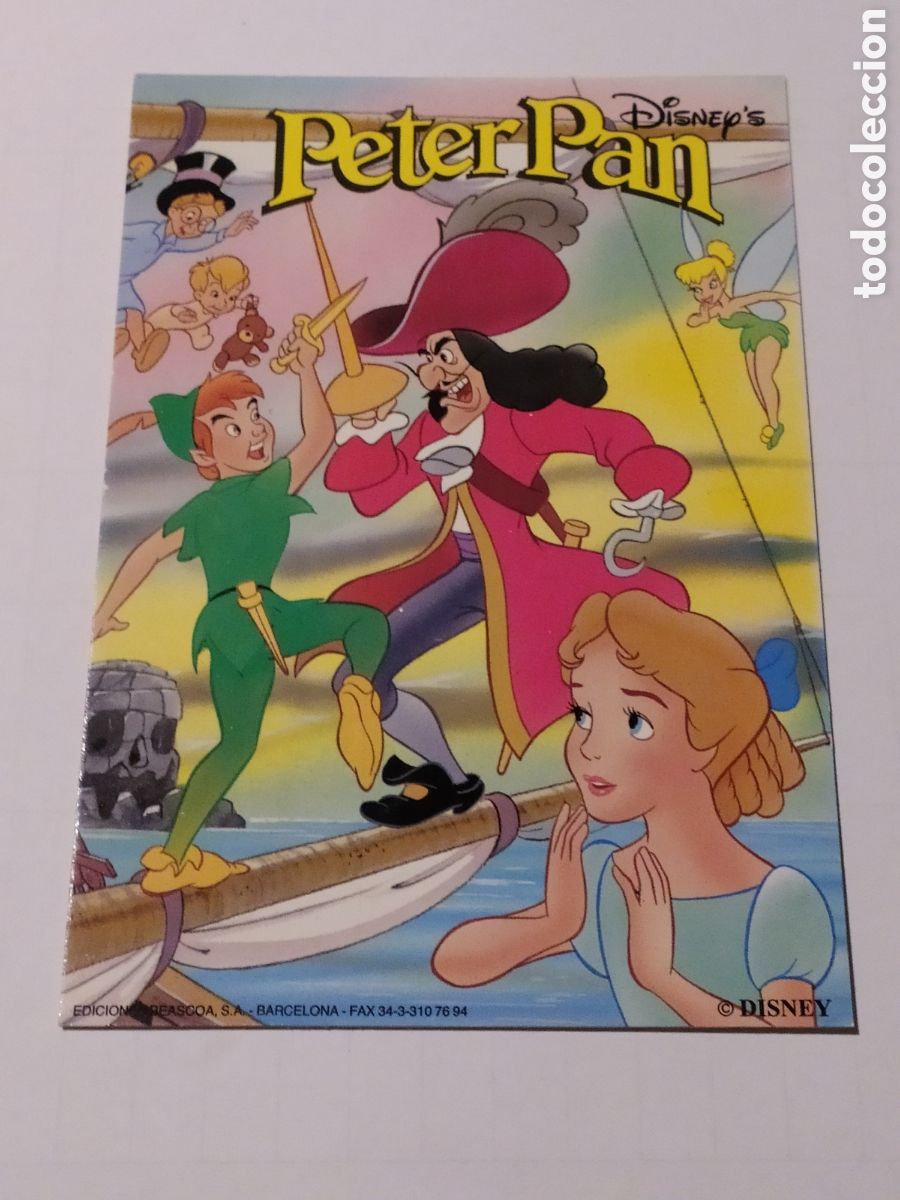 Cine: N&ordm;34 PETER PAN - ED. BEASCOA - WALT DISNEY - SIN CIRCULAR