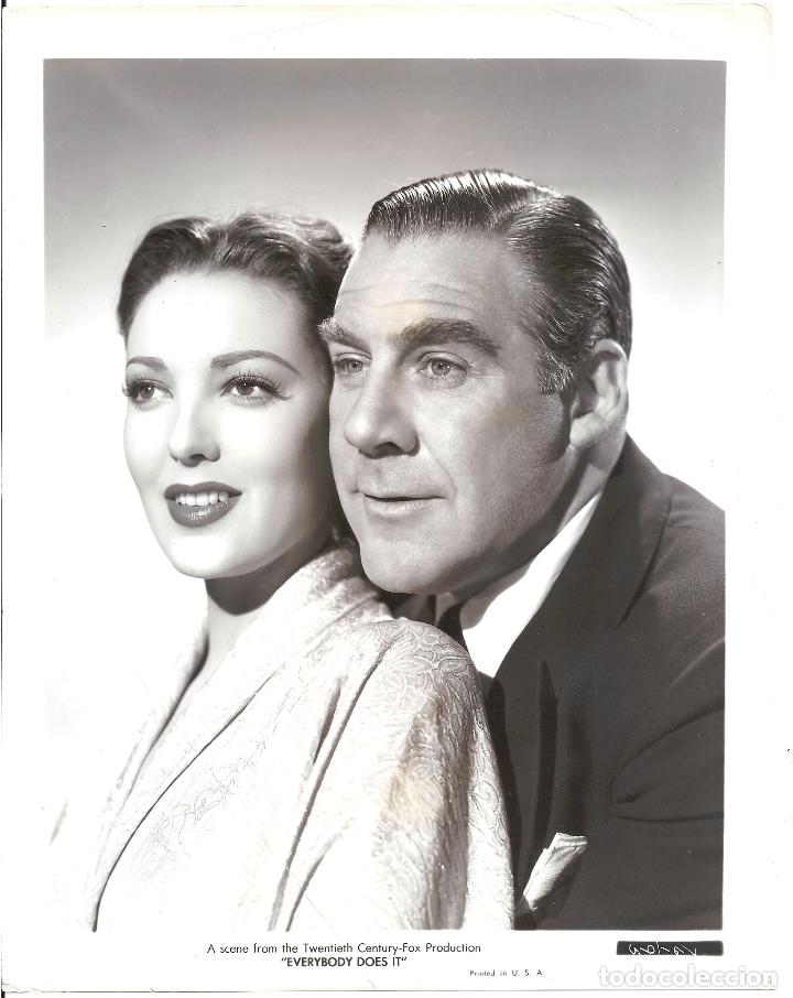 Cinema: F33067 LINDA DARNELL PAUL DOUGLAS SI ELLA LO SUPIERA FOTO B/N ORIGINAL AMERICANA