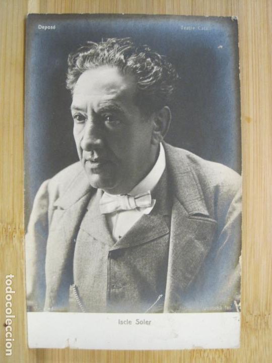 Cin&eacute;ma: ISCLE SOLER-TEATRE CATALA ACTORS-VIOLA EDITEUR-FOTOGRAFICA-POSTAL ANTIGUA-(98.455)
