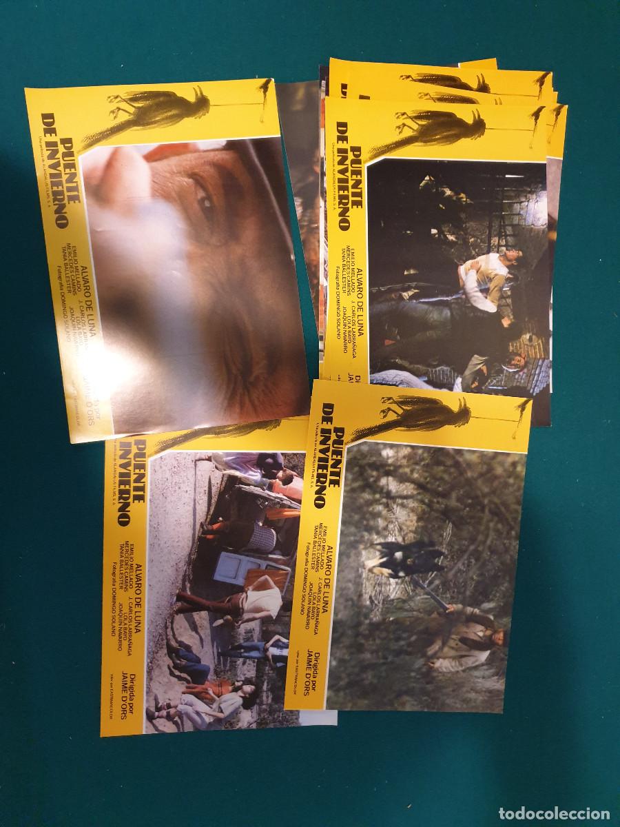 Cine: PUENTE DE INVIERNO ALVARO DE LUNA SET COMPLETO 12 FOTOCROMOS