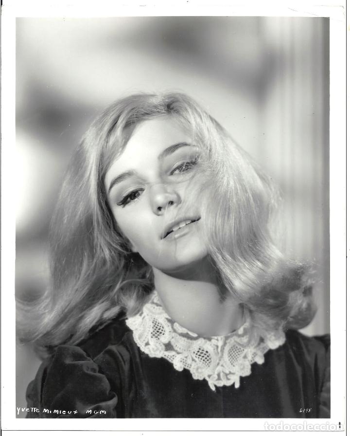 Kino: F33172 YVETTE MIMIEUX FOTO B/N ORIGINAL AMERICANA
