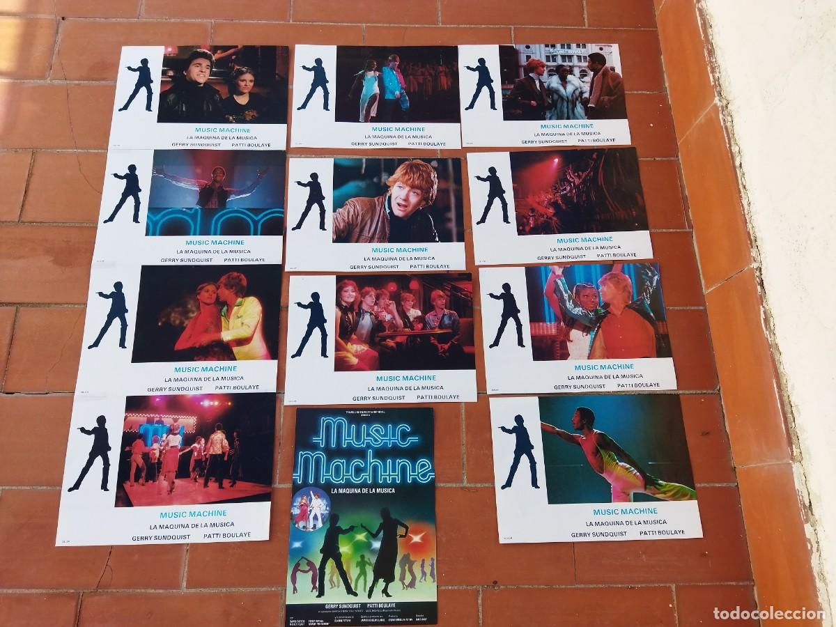 Cinema: fotocromos 11+ CARTEL PEQUE&Ntilde;O de cine movie ver fotos LA MAQUINA DE LA MUSICA music machine