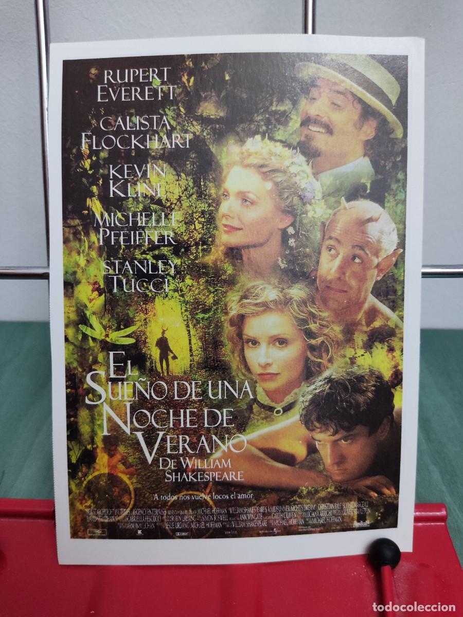Cinema: El sue&ntilde;o de una noche de verano . Ficha revista Accion cine