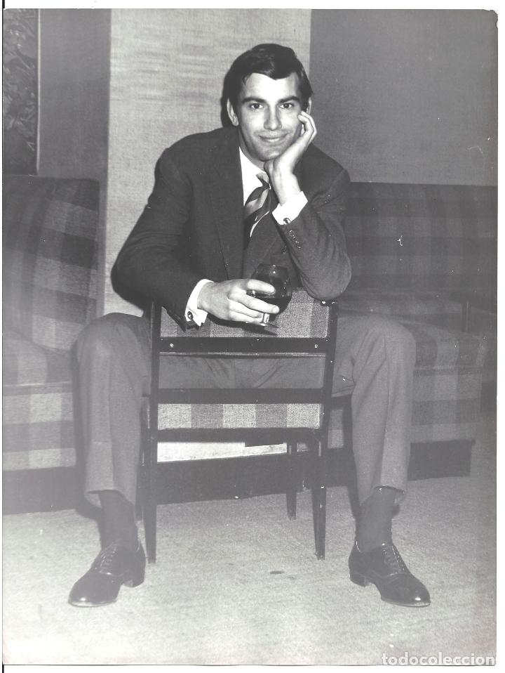 Cine: F33220 SIMON ANDREU FOTO B/N ORIGINAL ESPA&Ntilde;OLA FOTOGRAFO VICTOR MANUEL