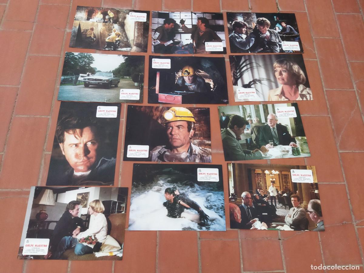 Cinema: fotocromos 12 de cine movie set completo ver fotos GOLPE MAESTRO albert finney john quested