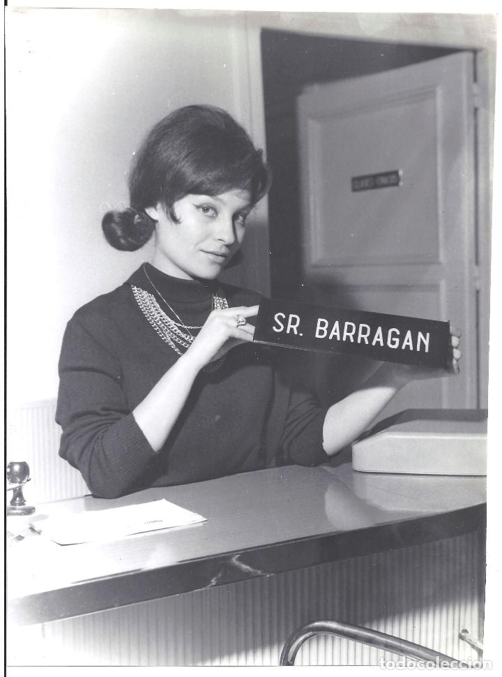 Kino: F33249 ISABEL BAUZA FOTO B/N ORIGINAL ESPA&Ntilde;OLA FOTOGRAFO M. CUADROS